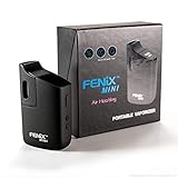 Fenix Mini Vaporizer *Black* effizienter Verdampfer für Kräuter, Harze und Öle.. Stahlkammer +...