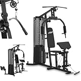 ArtSport Kraftstation ProfiGym 3000 mit 14 Gewichten, 77 kg - Bizeps, Lattzug, Butterfly, Brust- &...