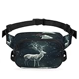 Galaxy Magic Deer Hüfttasche, multifunktionales Set für Reisen, Sport, Laufen, Bauchtasche,...