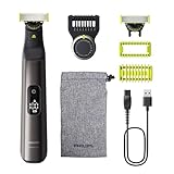 PHILIPS OneBlade Pro 360 Face & Body - elektrischer Rasierer, Trimmer & Bodygroomer, 2x 360 Klingen,...