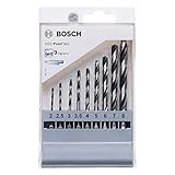 Bosch Accessories 9-tlg. PointTeQ Sechskantbohrer-Set (für Metall, Ø: 2-8 mm, Arbeitslänge:...