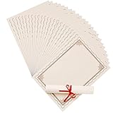 Urkundenpapier Druckerpapier A4 Beige (25er Pack) - Zertifikat Papier Drucker - Drucker Papier -...