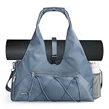 SIVENKE Sporttasche für Damen Yogatasche mit Schuhfach & Nassfach Reisetasche Tragetasche für...