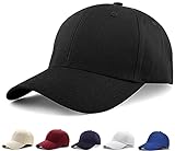 Etyepoh Unisex Kappe - Baseball Cap für Herren und Damen, Verstellbar Reine Farbe Baseboard...