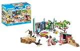 PLAYMOBIL myLife 71510 Kleine Hühnerfarm im Tiny House Garten, vielfältiger Hof mit Tieren und...
