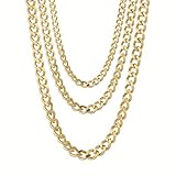 Costumed Goldkette 80er 90er Jahre Panzerkette ca. 50 cm Goldkettchen wie Rapper Gangster Fokuhila...