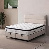 Pointhome Boxspringbett Set 140x200 cm, Bss Bedding Excellente, Bett-Set mit 7 Zonen Allergenfrei &...