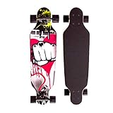 Sumeber Longboard Skateboard 31 Zoll for Anfänger Twin Tip Street Long Board Komplettes...