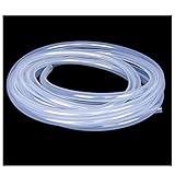 1 Stück 4–31 mm transparenter Silikonschlauch, geruchloser, hochtemperaturelastischer...