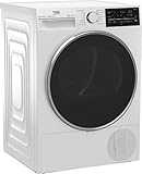 Beko B5T62243W Wäschetrockner 8 kg, Frontlader Wärmepumpentrockner, Allergikergeeignet, 14...