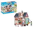 PLAYMOBIL myLife 71509 Tiny Haus, vielfältig eingerichtetes Familienhaus mit detailgetreuem...