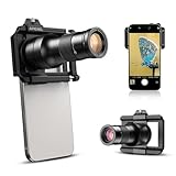 APEXEL HD 6X Teleobjektiv mit festem Fokus und verbessertem Universalclip,...
