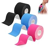 3 Rollen Kinesiotapes, Kinesiologie Tape, Kinesio Tape, Kinesiology Tape, Tape Sport,...