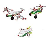 Theo Klein 8790 Bosch 3 in 1 Konstruktions-Set Aircraft Team I Zum BAU verschiedener Luftfahrzeuge I...