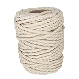 Baumwollseil, dünnes Seil, Durchmesser 4 mm, Länge 25 m,, geeignet für Küchenaufbewahrung,...