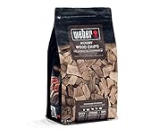 Weber Räucherchips (700g Packung) - Hickory Holz, für Rind-, Schweine-, Wild- & Geflügelfleisch,...