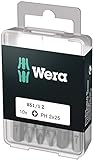 Wera Bit-Sortiment, 851/1 Z PH 2 DIY, PH 2 x 25 mm (10 Bits pro Box), 05072401001
