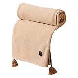 Beheizte Schaltücher für Frauen | Schal für kaltes Wetter mit 3 Ebenen | Heizdecke mit...