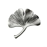 Schrank- und Türgriff aus Zinklegierung mit Ginkgoblatt-Form, Möbelknöpfe für Kinderzimmer...
