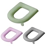 Toilettensitzkissen – Wasserdichter Badezimmerkomfort | Weich Gepolsterter Bezug, 43 X 39 Cm/16,93...