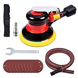 Professioneller Luft-Exzenterschleifer, Dual-Action-Pneumatikschleifer, vibrationsarm,...