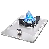 Stainless Steel Cooktop Gas Cooktop,4.2Kw,With Flameout Protection,For Home Kitchen...
