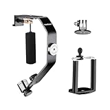 Mantona Schwebestativ inkl. Gegengewichten, 1/4 Zoll, geeignet für Action Cams GoPro Hero 11 10 9 8...