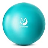 Slim Panda Gymnastikball Klein,23-25cm Pilates Ball mit Aufblasbarem Strohhalm,Soft Yoga Ball...