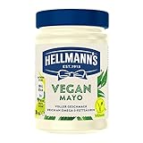 Hellmann's Vegan Mayonnaise Glas (frei von Gluten & Eiern - 100% pflanzlich ohne Zusatz von...