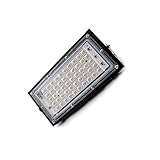 SUIOPPYUW Aluminium Flutlicht, 4800 lm, verstellbar, 50 Perlen, leicht, IP65, wasserdicht, für...