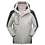 Generisch 2026 Winter Herren- Damenjacken Outdoor-Hardshelljacke Zweiteilige Bergsteigerbekleidung...
