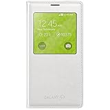 Samsung S-View Schutzhülle Case Cover mit Sichtfenster kompatibel mit Galaxy S5, Weiß
