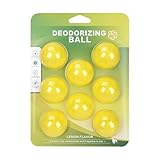 -Bälle – 8 Stück, Natur | Langlebiger Klebstoff-Geruchsbeseitiger | Geruchsentferner Für...