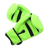 HANABASS Boxhandschuhe Grün Leicht Gepolstert Vielseitig für Kickboxen Taekwondo Karate und MMA...