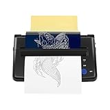 NiuLifeya Tattoo Drucker Schablonenmaschine Tattoo Professional Thermokopierer Drucker A4...