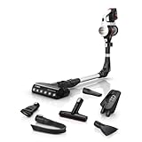 Bosch Akku-Staubsauger Unlimited 7 BSS711W, kabelloser Handstaubsauger, beutellos, Wechselakku,...