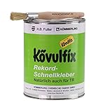 Kövulfix Rekord 600g Kontaktkleber Schuhkleber Schuhmacherkleber mit Auftragspinsel Langlauf...