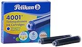 Pelikan 330845 Patronen 5er Packung, Blau, 6 Stück (5er Pack)