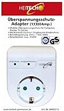 HEITECH Überspannungsschutz Adapter - TÜV & GS geprüfter Zwischenstecker 1 fach -...