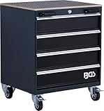 BGS 80220 | Werkstattwagen | 4 Schubladen | leer | für Schrankwand-System
