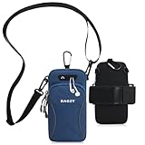 BAGZY Sport Handytasche Joggen, 7,0 Zoll Smartphone Tasche Zum Arm Umhängen Handyhalterung,...