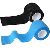 GNALIA Tape 2 Rollen Kinesiologie Tape 4,5M X 2,5Cm Profi Physio Und Sporttape – Wasserfest &...