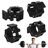 GooDengFull 4 Stück 28mm Langhantel Klemmen Hantel Verschluss Schnellverschluss,...
