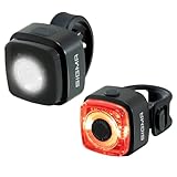 SIGMA Aura Micro Set | StVZO zugelassenes, akkubetriebenes Vorderlicht und Rücklicht | Perfekt für...