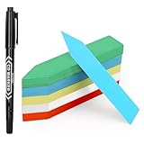 Zommke 100Stk Pflanzschilder,Pflanzenschilder,Kunststoff Gartenschilder,Pflanzenschilder zum...