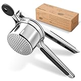 Vihoom Kartoffelpresse, Spätzlepresse, Groß 450ML Kartoffelstampfer, Kartoffelpresse Edelstahl mit...