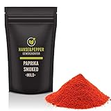 500g Paprika geräuchert smoked gemahlen Top Qualität Vegan - Greenline Serie