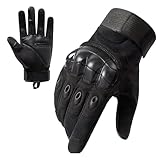 PVFZXS Security Handschuhe, Militärische Taktische Handschuhe Mit Kohlenstofffaser Knöchelschutz...