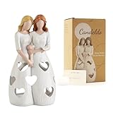 Candeldo Geschenke für Schwester Geschenk Freundin: Geschenk Schwester Freundin Geburtstagsgeschenk...