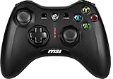 MSI FORCE GC30 V2 Kabelloser PC-Gamepad Controller - 2,4 GHz, 600mAh Li-Ionen-Akku, austauschbare...